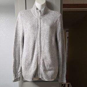 Karen Scott Light Gray Turtleneck Sweater